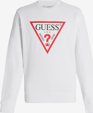 GUESS Свитер в Белый: спереди