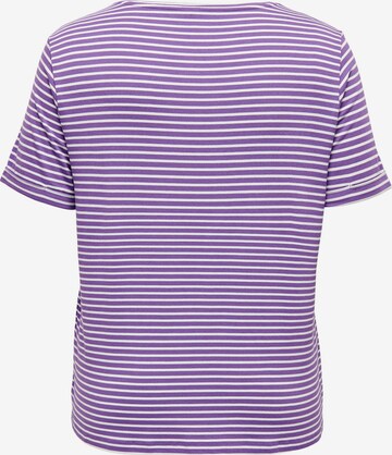 T-shirt 'Nanna' ONLY Carmakoma en violet