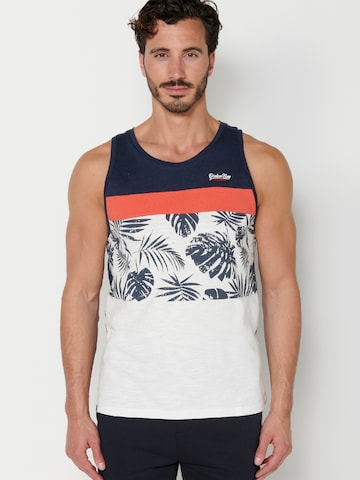 KOROSHI Shirt in Blauw: voorkant