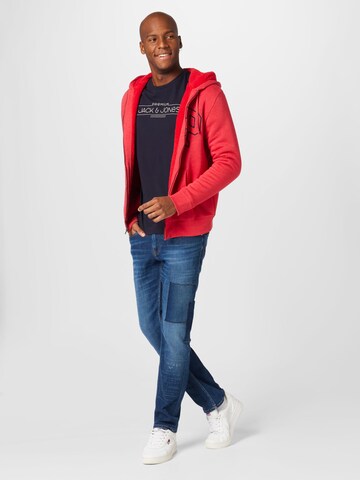 GAP Sweat jacket in Red