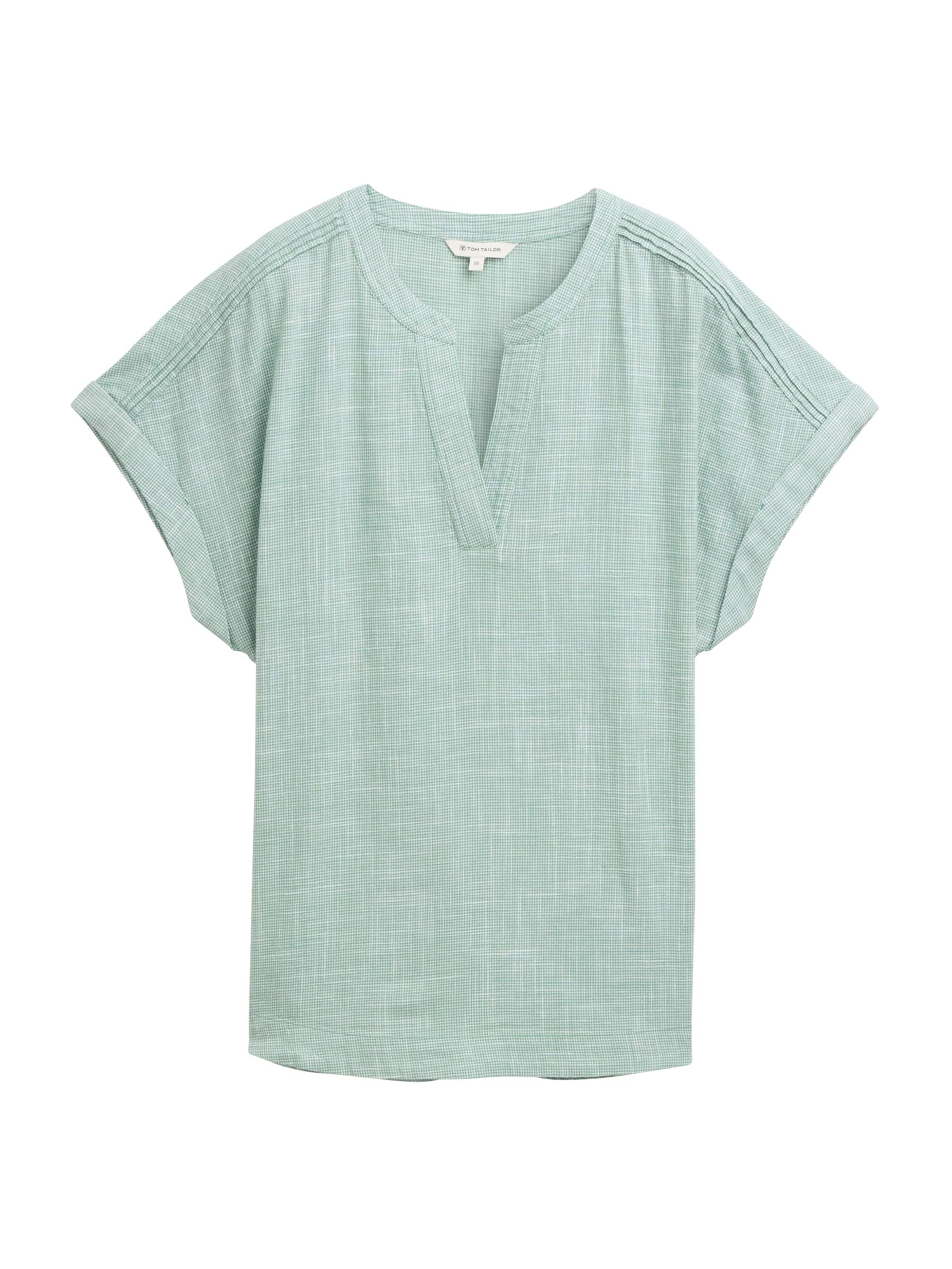 TOM TAILOR Blouse in Green: front