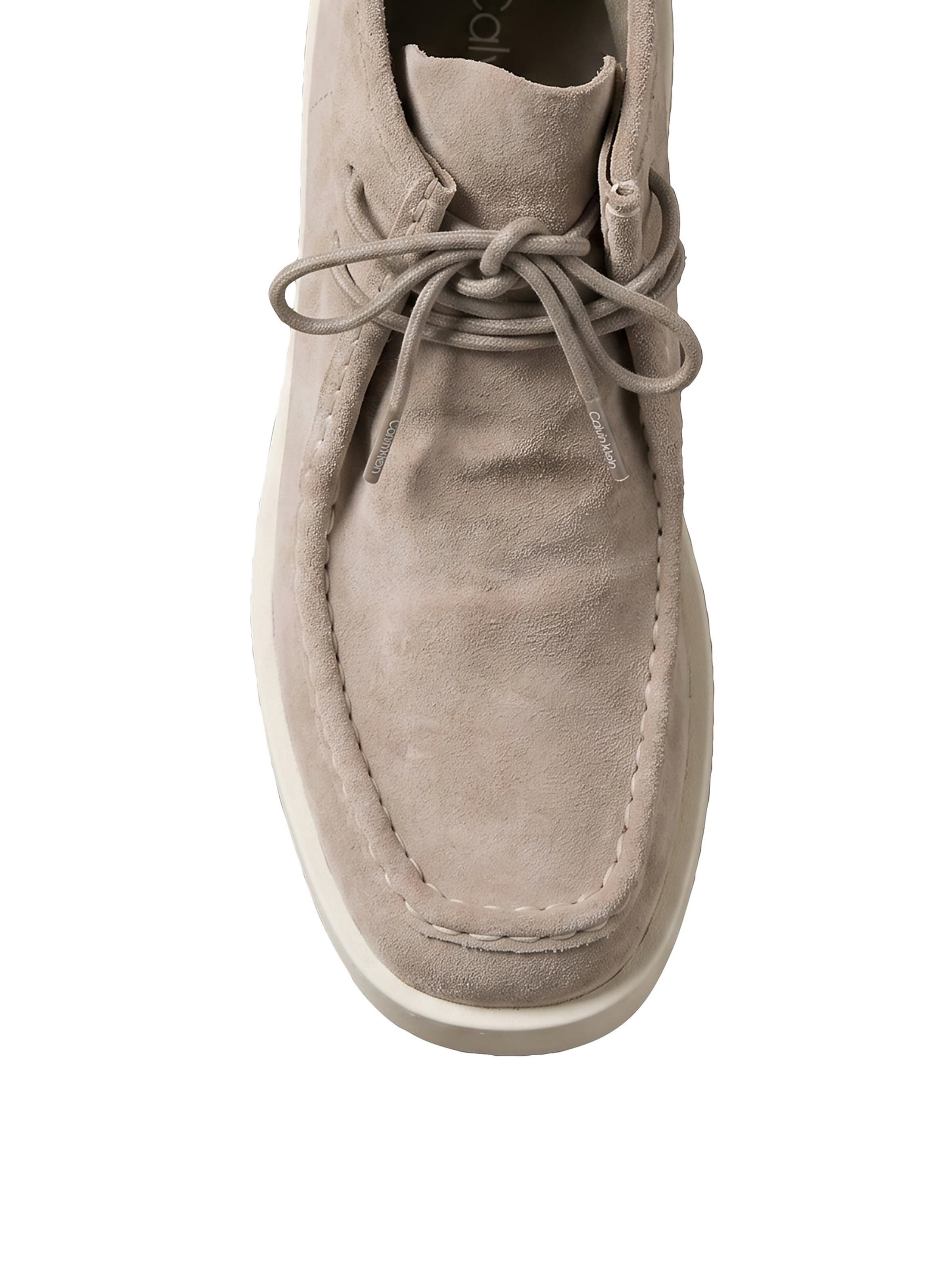 Calvin Klein Regular Schnürstiefelette in Beige