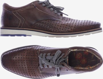 bugatti Flats & Loafers in 46 in Brown: front