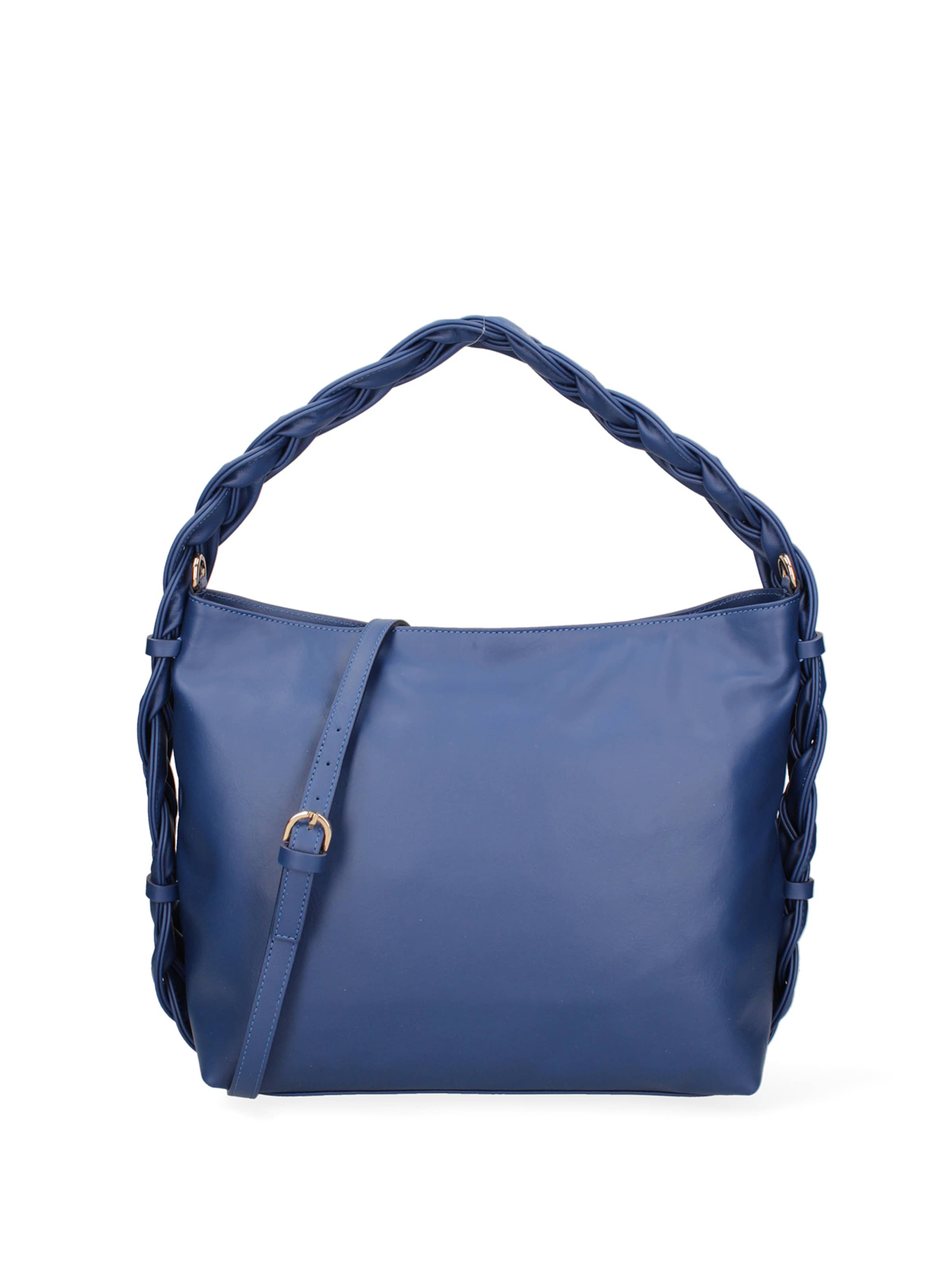 Borsa a spalla di Gave Lux in blu: frontale