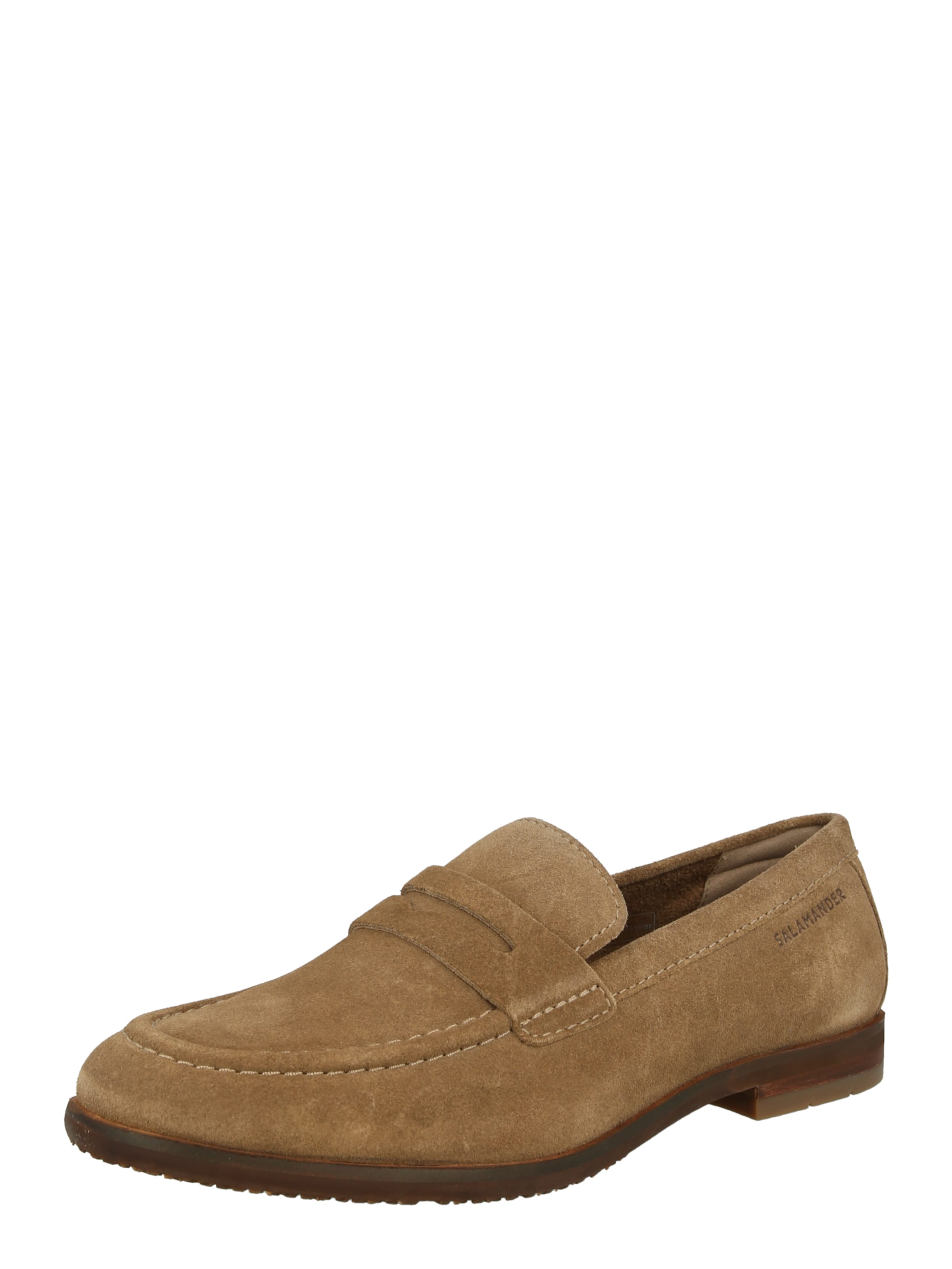 SALAMANDER Moccasins in Beige: front