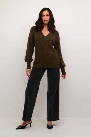 Kaffe Pullover 'Merana' in Braun