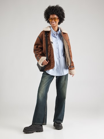 Veste mi-saison TOPSHOP en marron