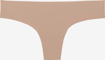 Tezenis Thong in Beige: front
