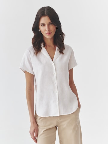 Camicia da donna 'KIMO' di TATUUM in bianco: frontale