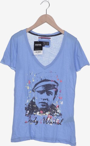 Andy Warhol by Pepe Jeans London Top & Shirt in S in Blue: front