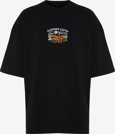 Trendyol Paita värissä vaaleanvihreä / oranssi / musta / valkoinen, Tuotenäkymä