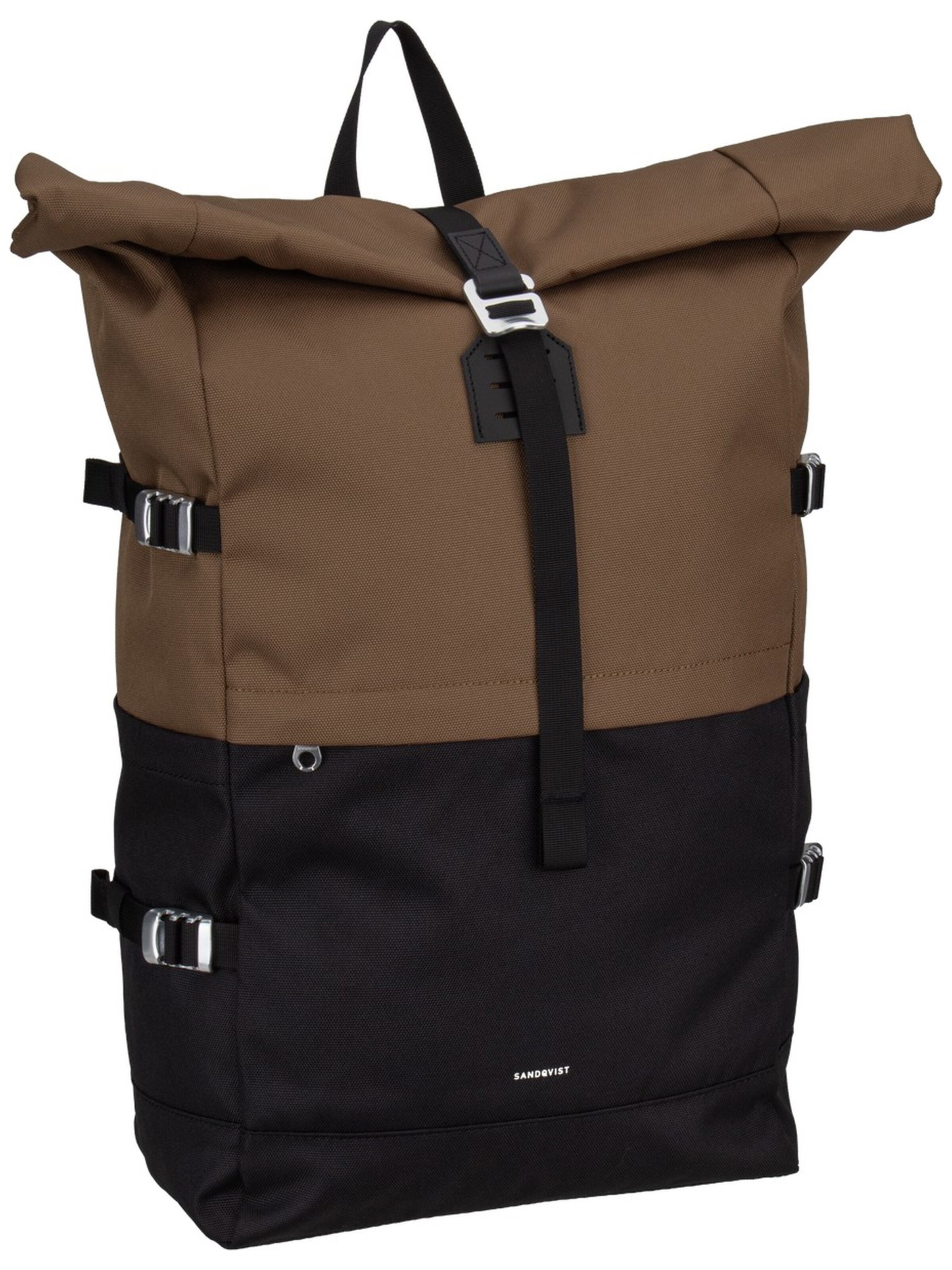 SANDQVIST Backpack in Brown: front