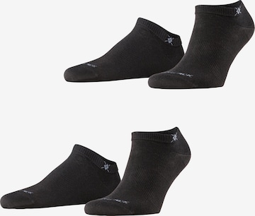 BURLINGTON Socken 'Everyday 2-Pack' in Schwarz: Vorderseite