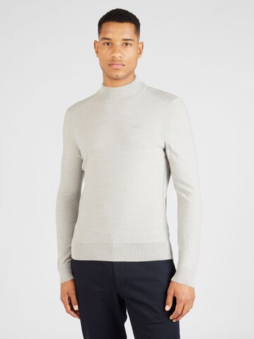 BOSS Sweater 'Avac' in Grey: front