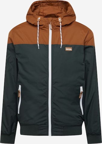 Iriedaily Between-season jacket in Brown: front