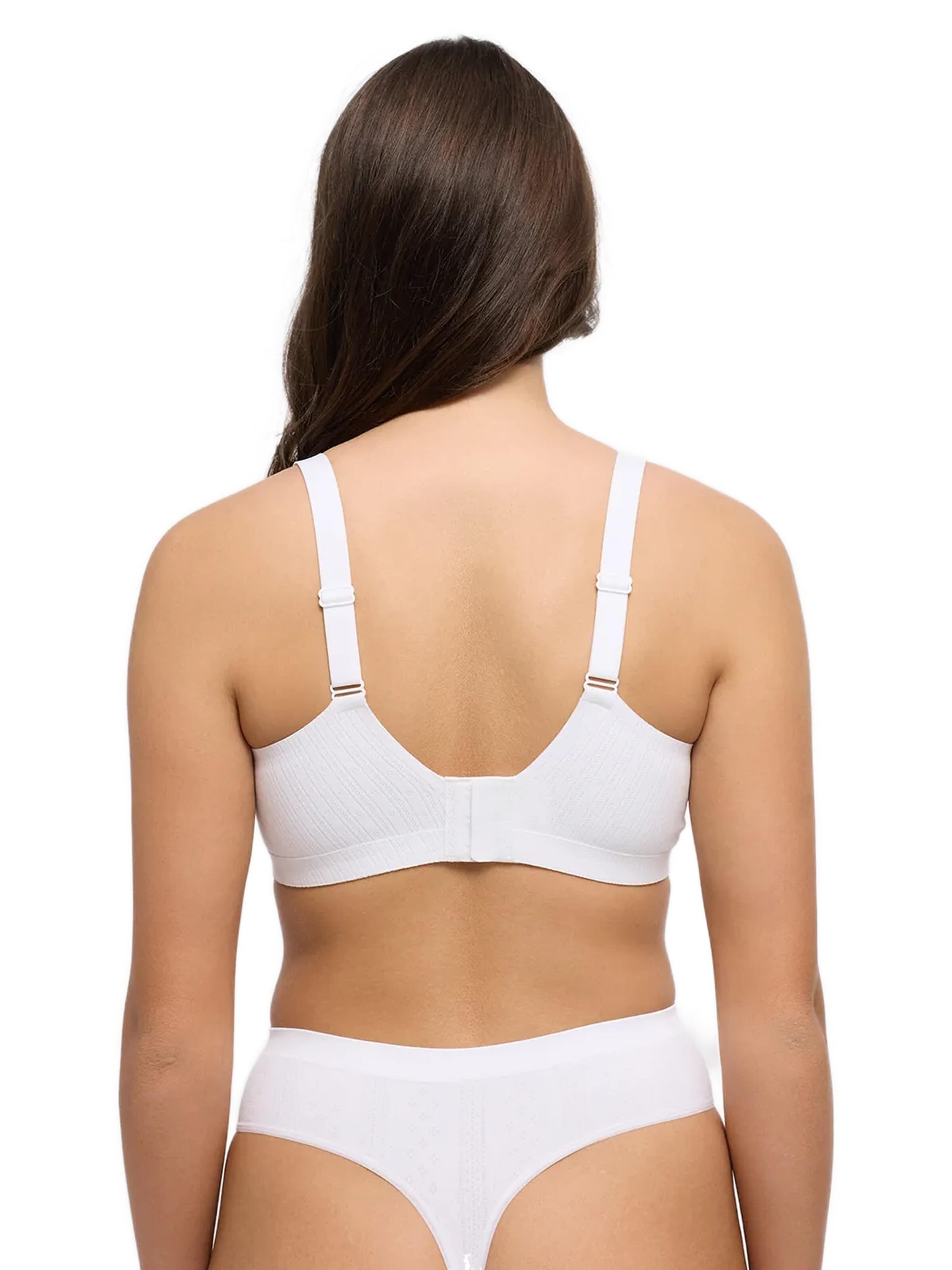 cfab Push-up BH 'Jaquard Seamless Compact Push-Up BH' in Wit