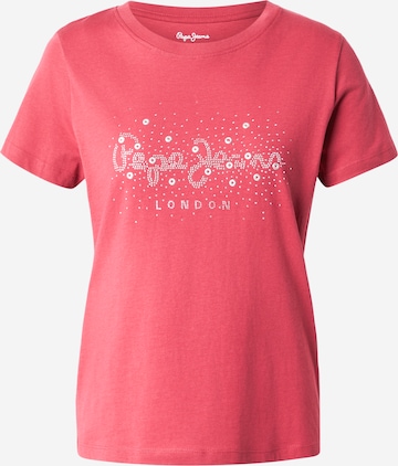 Pepe Jeans T-Shirt 'Brady' in Pink: Vorderseite