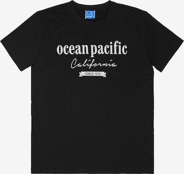 Ocean Pacific Tričko 'Los Clavos' – černá: přední strana