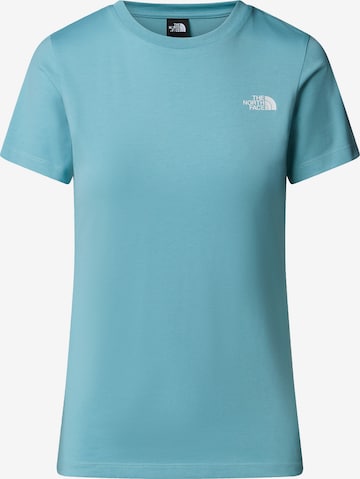 THE NORTH FACE Футболка 'Simple Dome' в Зеленый: спереди