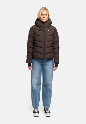 MARIKOO Winterjas in Bruin