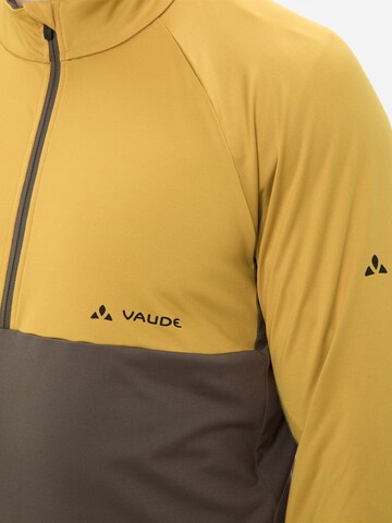 VAUDE Functioneel shirt 'Qimsa' in Geel