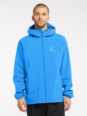 Haglöfs Outdoor jacket 'Buteo' in Blue: front