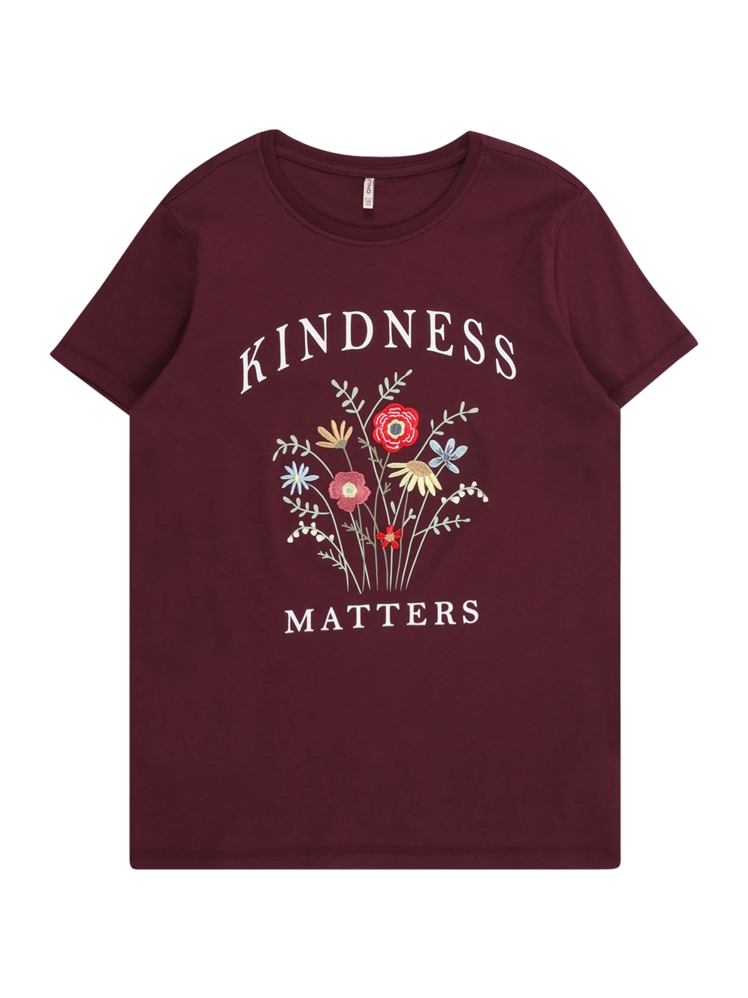 ONLY GIRLS Μπλουζάκι 'KOGEMMA' σε λιλά: μπροστά