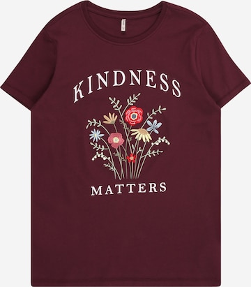 ONLY GIRLS T-Shirt 'KOGEMMA' in Lila: Vorderseite