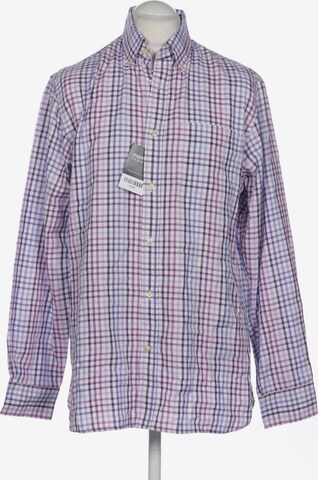 Hackett London Button Up Shirt in XL in Pink: front
