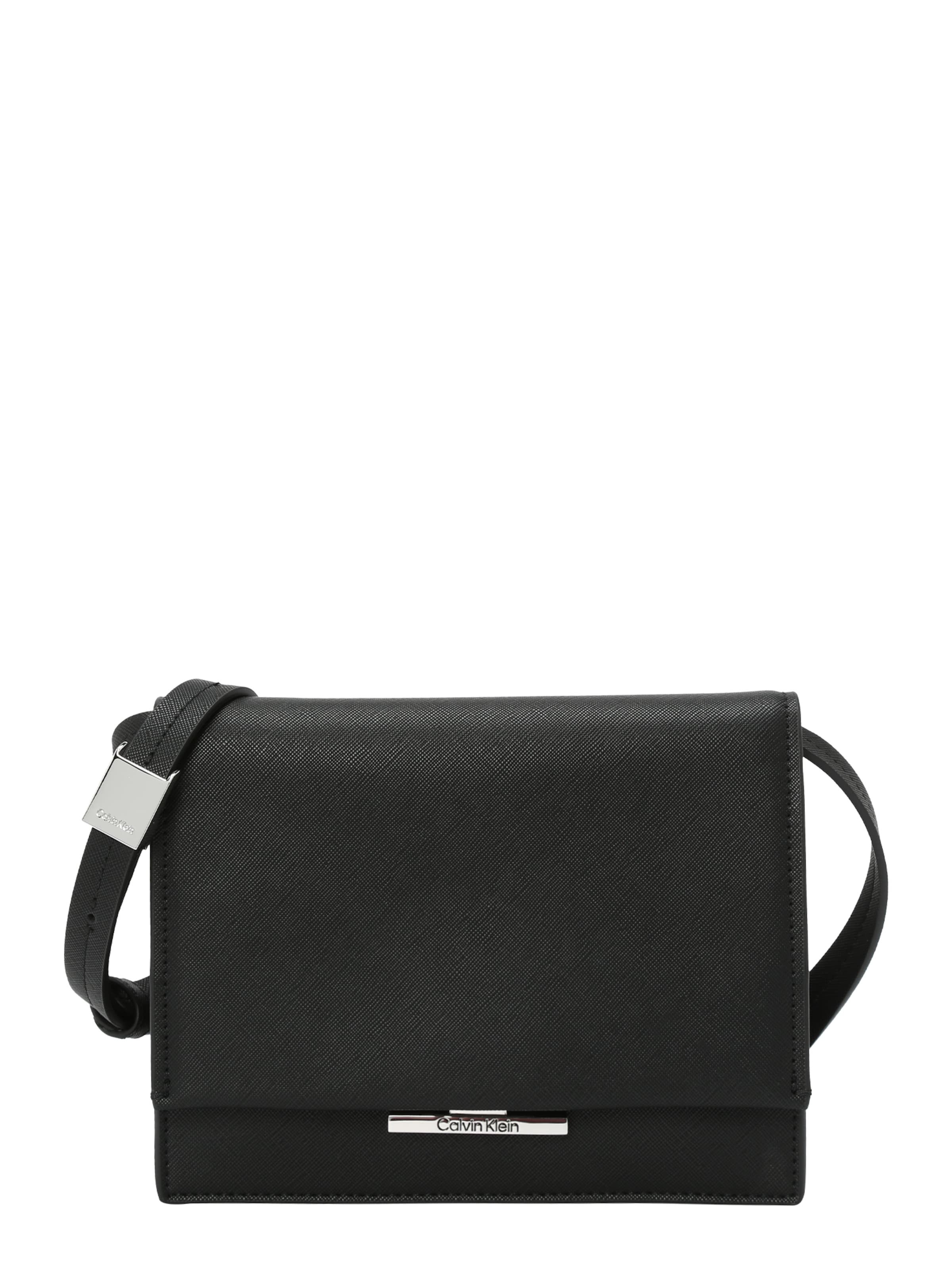 Calvin Klein Schoudertas in Zwart: voorkant