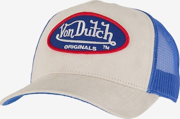 Casquette 'Boston' Von Dutch en bleu : devant