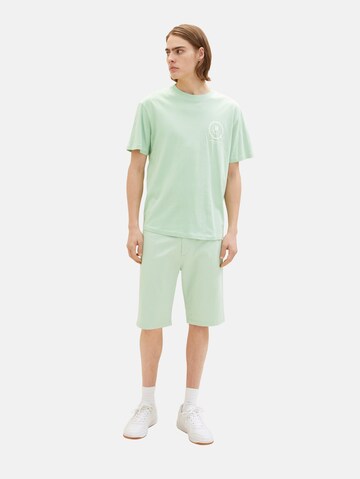 Slimfit Pantaloni chino di TOM TAILOR DENIM in verde