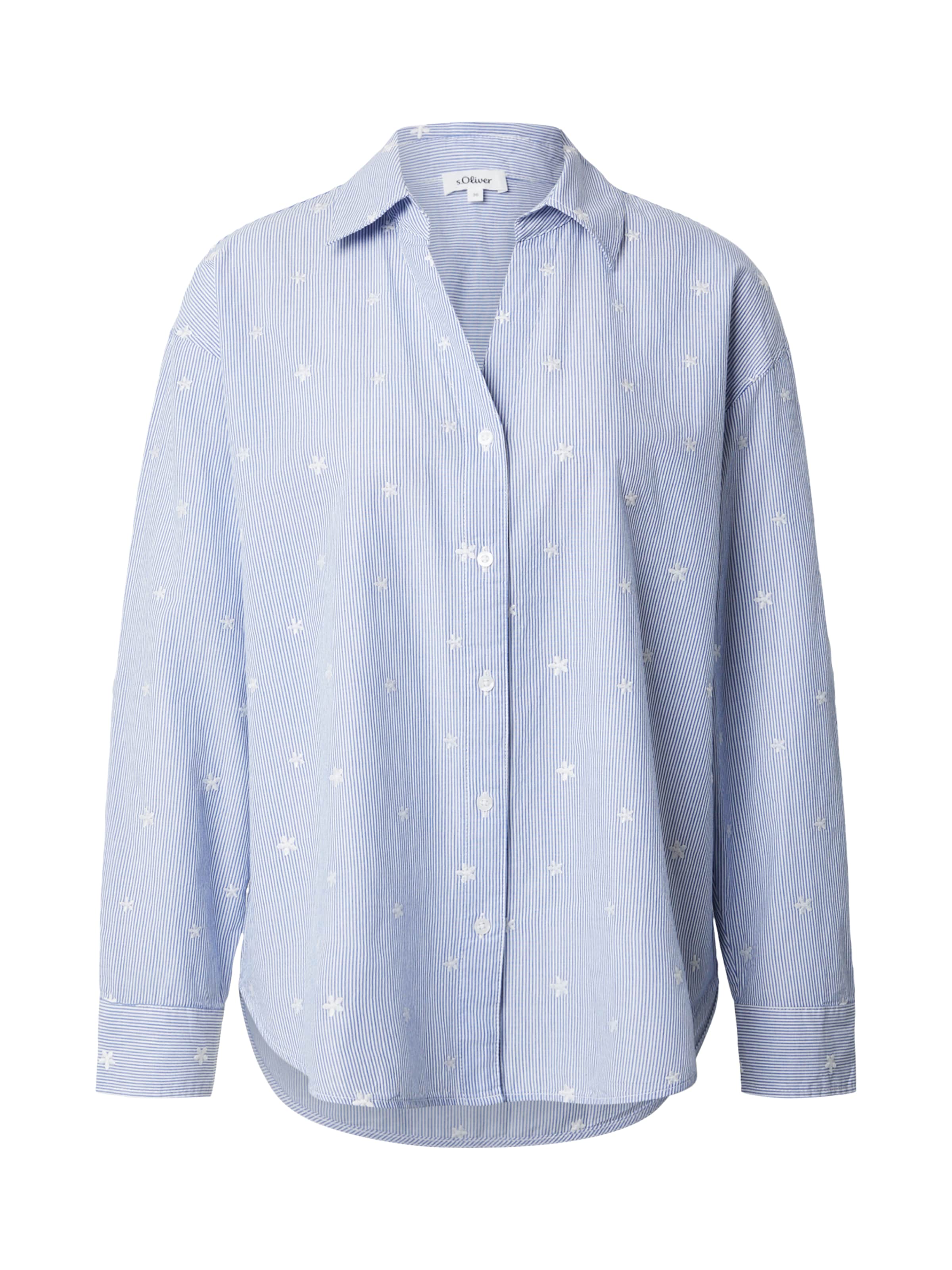 s.Oliver Bluse in Blau: Vorderseite
