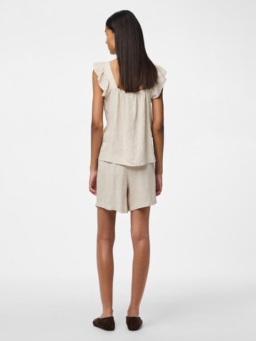 Loosefit Pantalon 'PCPia' PIECES en beige