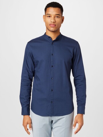 JACK & JONES Regular Fit Hemd 'DALLAS' in Blau: predná strana