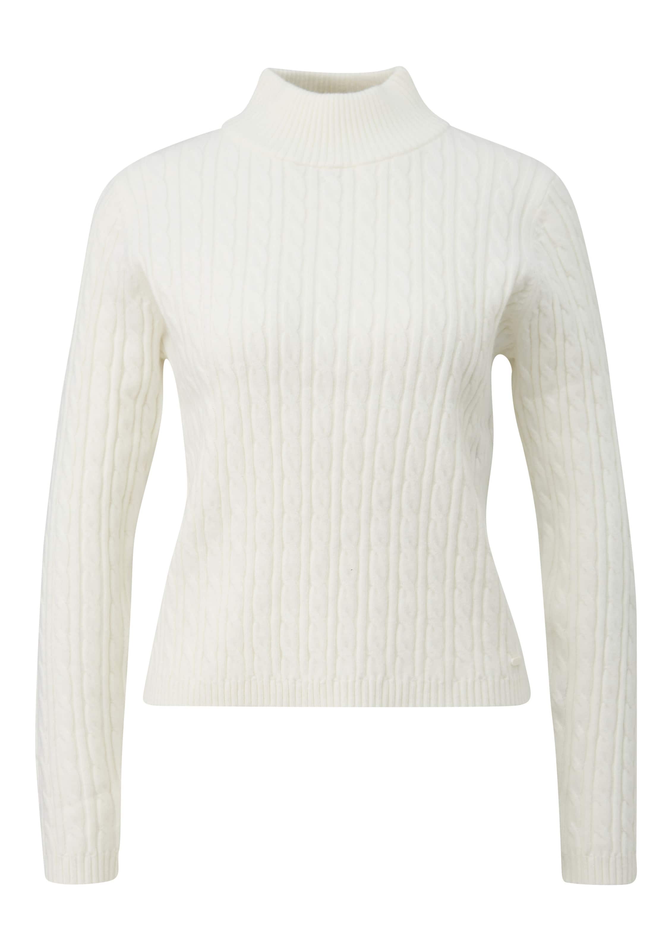 QS Trui in Beige: voorkant