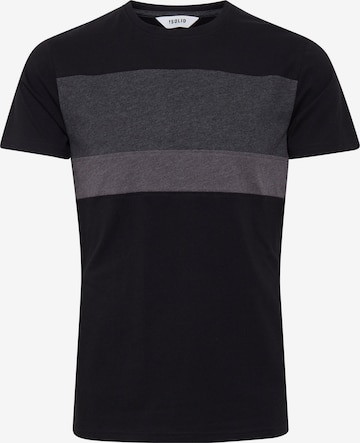 !Solid Shirt 'Sascha' in Black: front