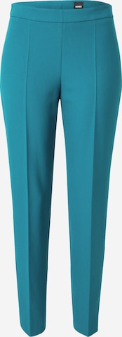 BOSS Black Regular Pantalon 'Tiluna' in Groen: voorkant