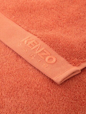 KENZO Towel 'KZICONIC' in Orange