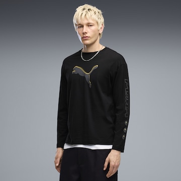 PUMA Functioneel shirt in Zwart: voorkant