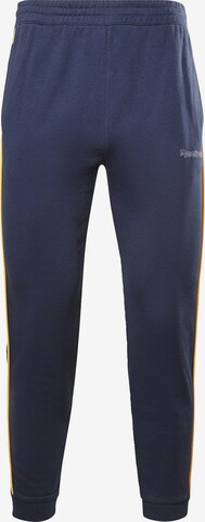 Reebok Tapered Sportbroek in Blauw