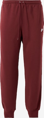 Nike SportswearTapered Stopalice 'CLUB' - crvena boja: prednji dio