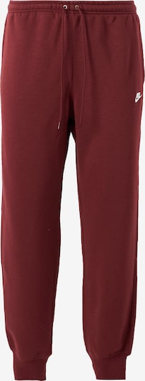 Nike Sportswear Housut 'CLUB' värissä merlot, Tuotenäkymä