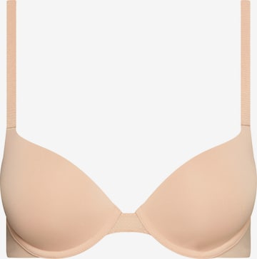 Invisible Soutien-gorge 'Perfectly Fit Flex' Calvin Klein Underwear en beige : devant