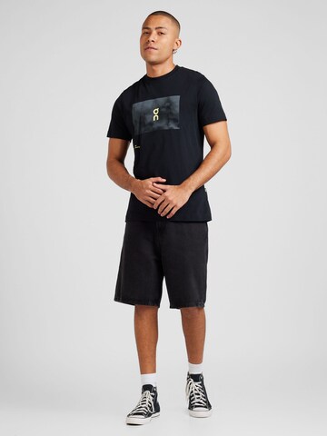 On Shirt 'Cloudlocker' in Zwart