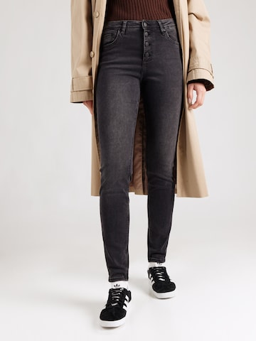 Skinny Jean 'Sadie' QS en gris : devant