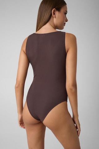GUESS - Camisa body 'PENELOPE' em castanho