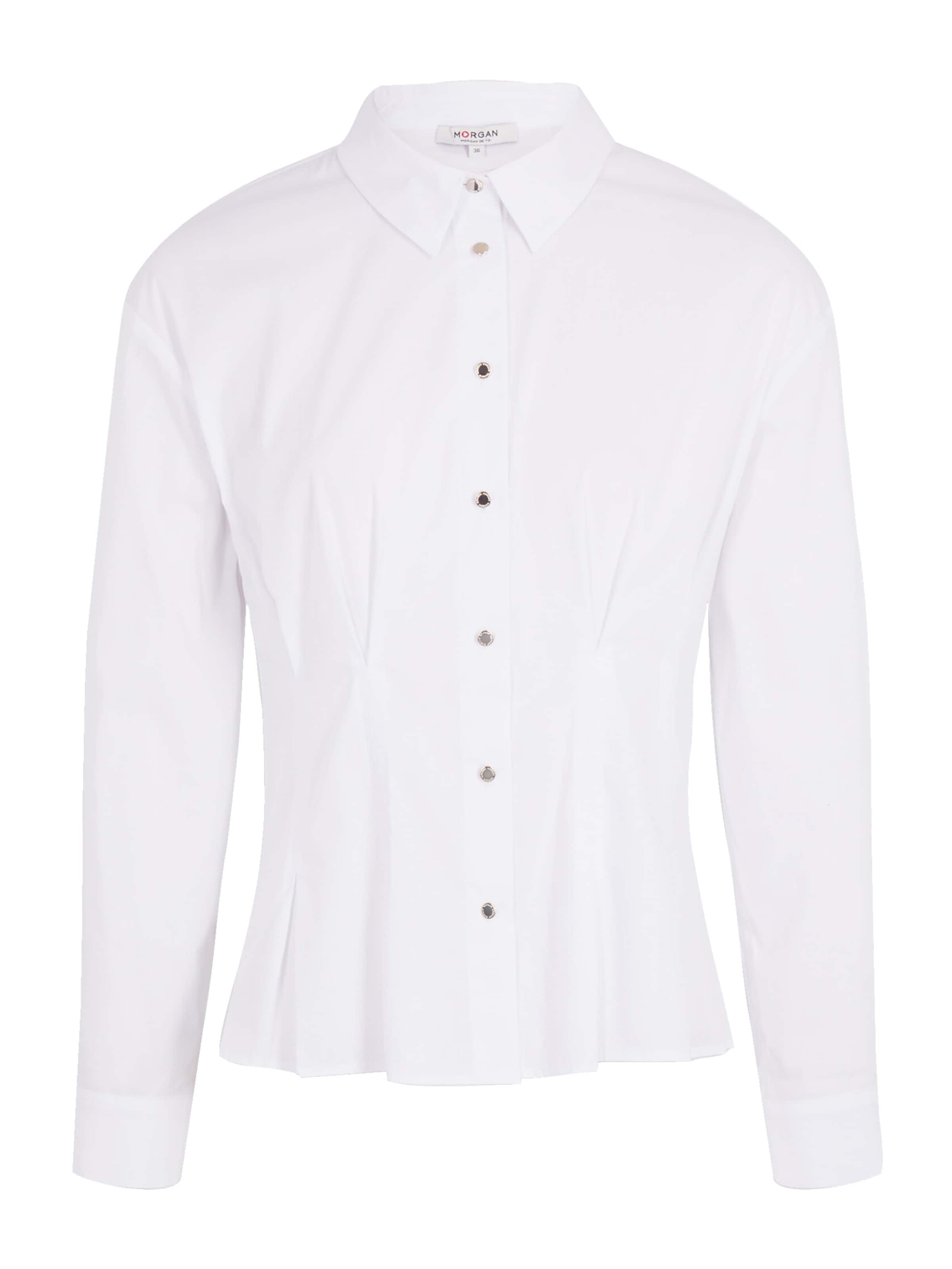Morgan - Blusa en blanco: frente
