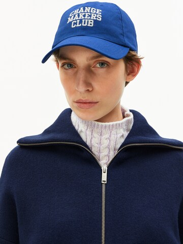Casquette ARMEDANGELS en bleu : devant