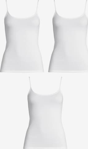 Maillot de corps Erdem en blanc : devant